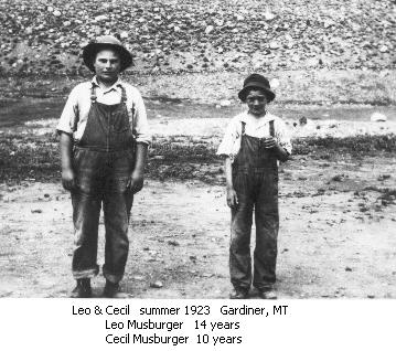 Leo & Cecil 1923